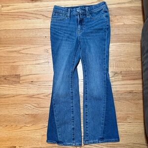 Old Navy Blue High-Rise Flare Jeans - Kids